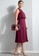 ZALORA OCCASION red Double Layer Midi Dress 00E22AA8357030GS_4