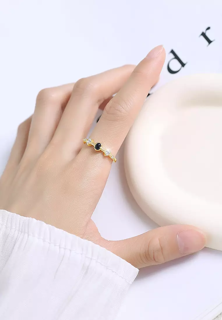 Cincin Wanita Original Zircon Korea Aksesoris Cewek Aksesoris Adjustable Tunangan Jewellery Anti karat