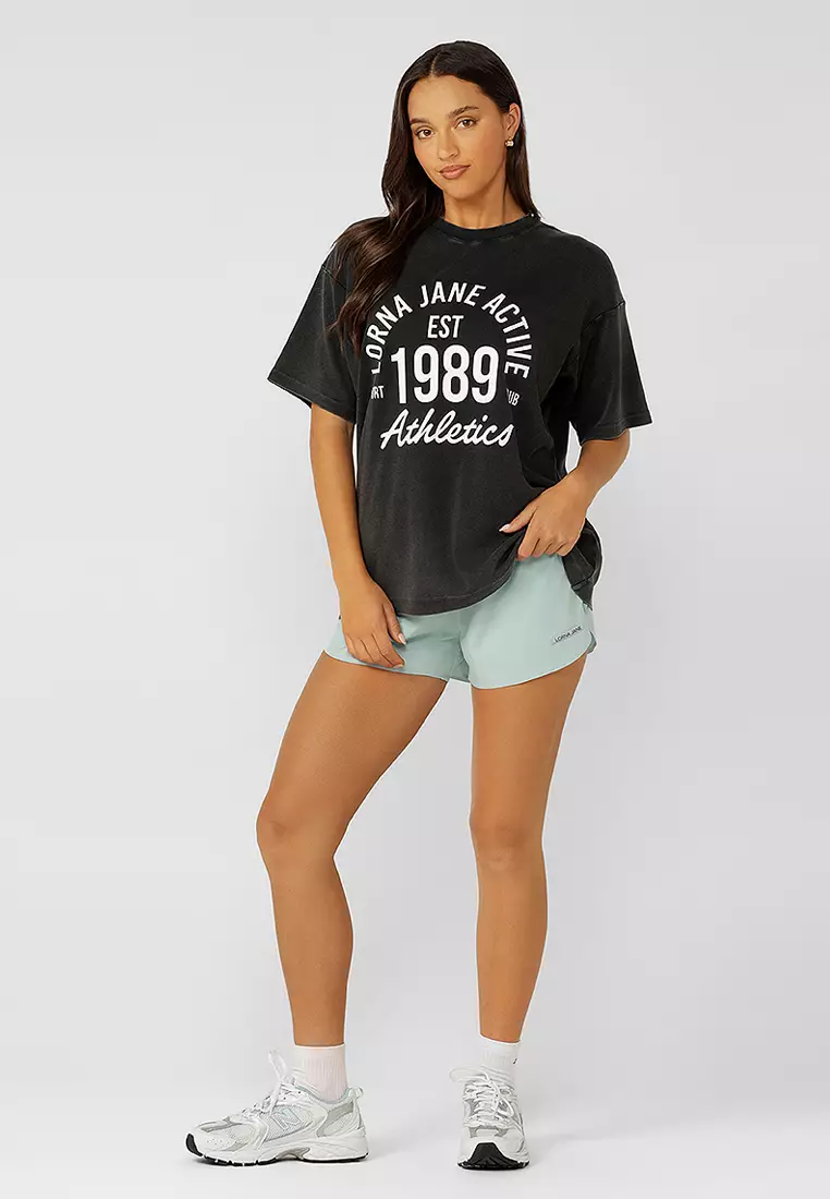 Sport Club Washed Boyfriend T-Shirt