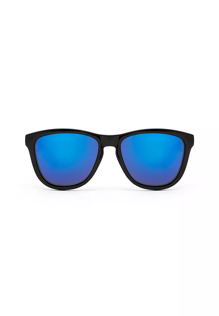 HAWKERS Diamond Black Sky One Sunglasses for Men and Women. UV400 Protection. Official Product Designed in Spain