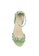Rag & CO. green CANDANCE Braided Green Block Heel Suede Sandal 99159SH7434C22GS_7