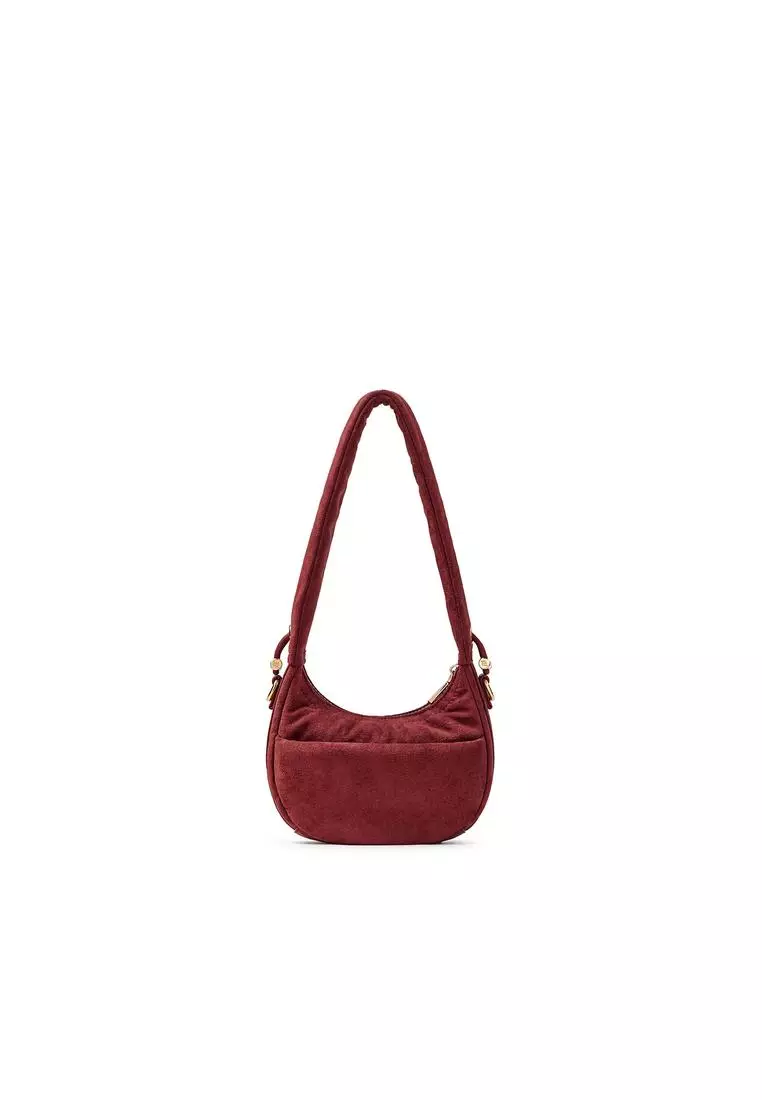 Fuffa Micro 2.0 Bag Suede - Cranberry