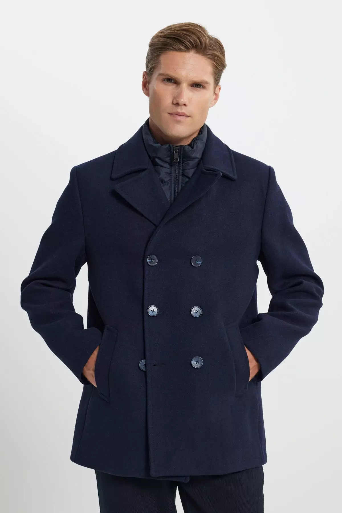 Collar Woolen Coat