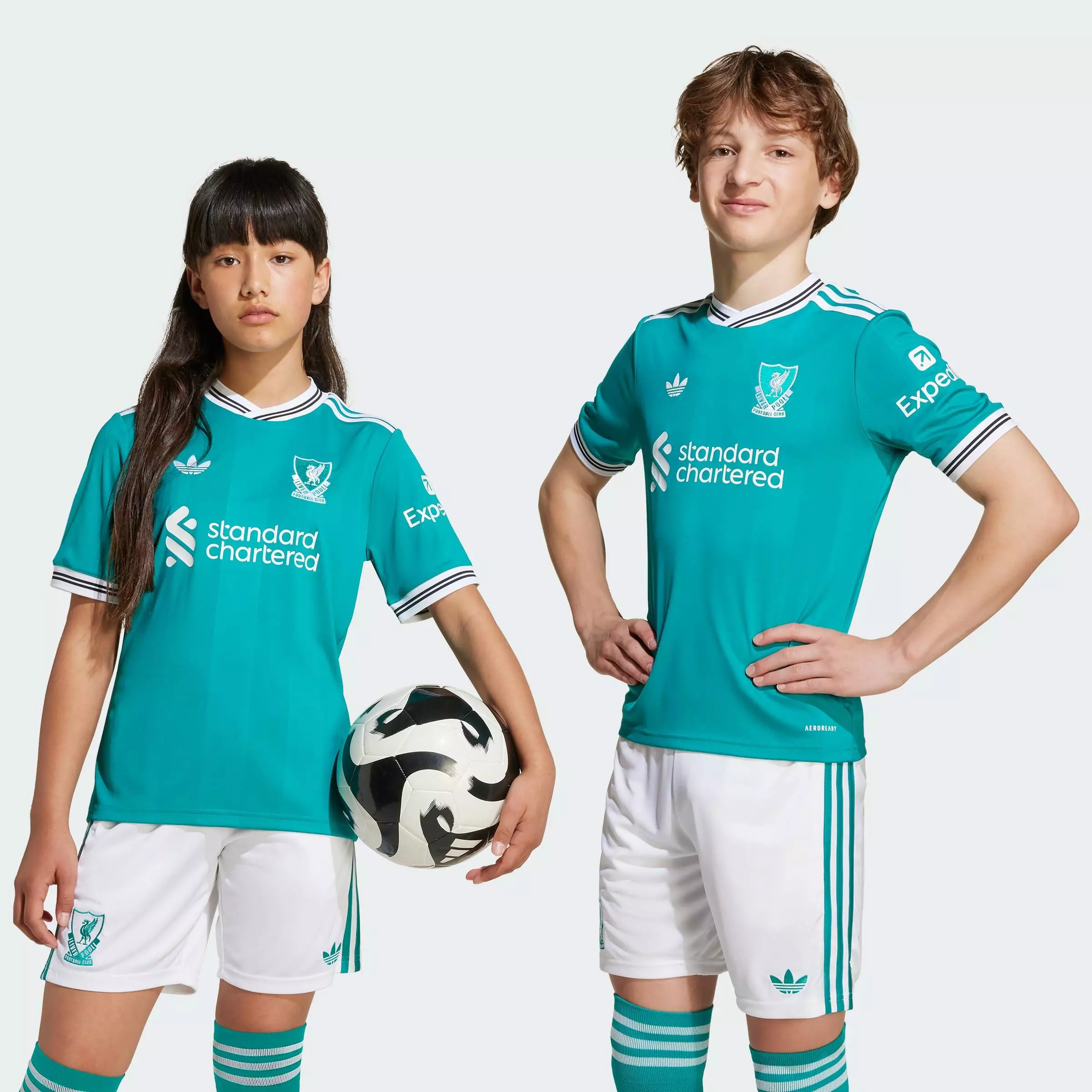 Buy ADIDAS Football Liverpool FC 25/26 Third Jersey Unisex Green