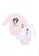 FOX Kids & Baby pink Pink Disney Print Long Sleeve Romper 3-Pack 27601KAC078EEFGS_1