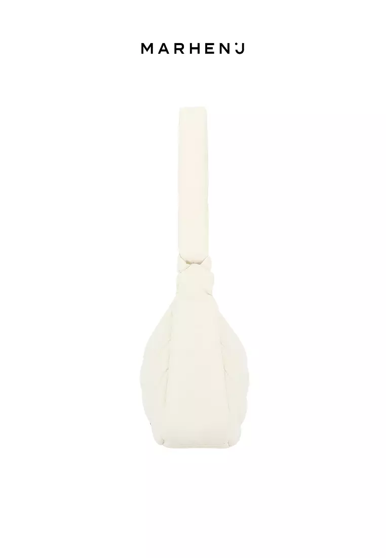 MARO MINI Nylon Crossbody Bag Ivory