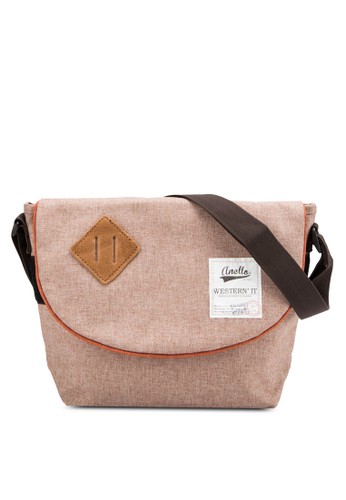 簡約翻蓋帆esprit分店布郵差包, 包, 包