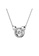 Her Jewellery white Her Jewellery Dancing Micky Pendant with Necklace (White Gold) 33FA5AC0018605GS_3