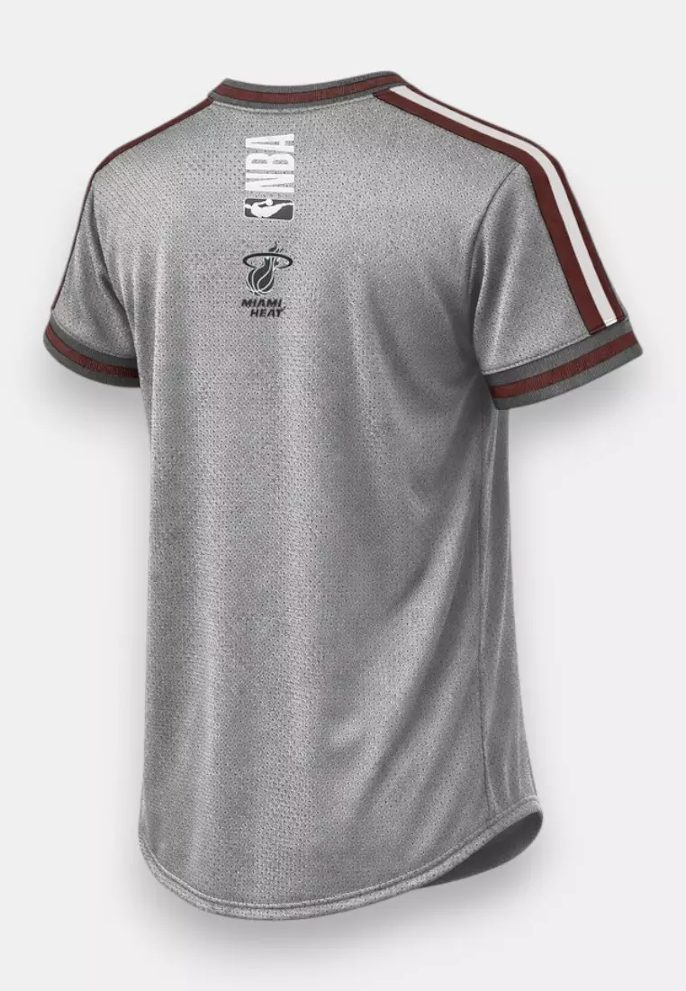 Miami Heat Jersey for Men Gray N' White Collection [C]