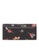 Coach black Coach Slim Envelope 7090 Wallet With Wildflower Print In Black Multi 0AC6FACC2B5BFDGS_3