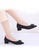 Twenty Eight Shoes black Pointed Mid Heel with Bow VL1703 85C43SHF95E3AFGS_5