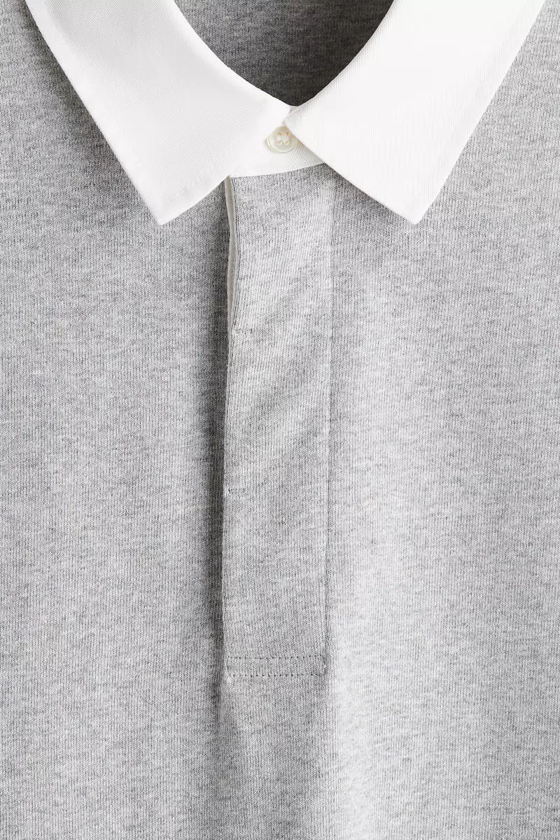 Loose Fit Cotton polo shirt