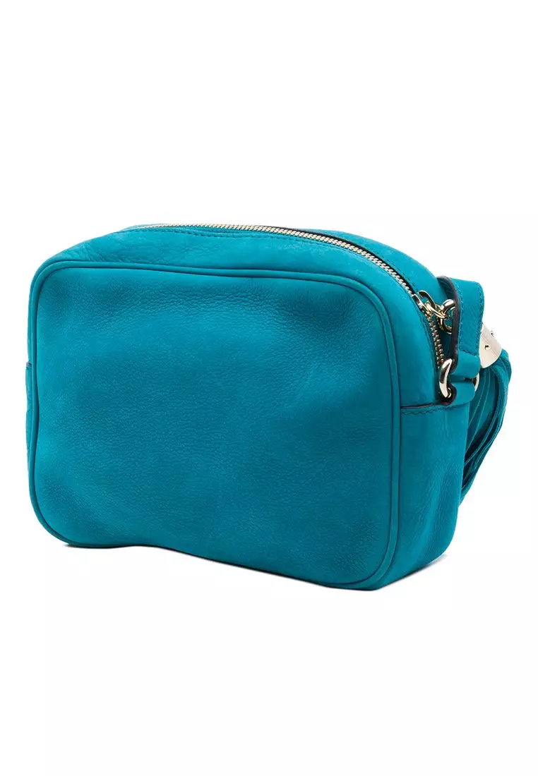 Pre-Loved Gucci Nubuck Soho Disco Crossbody
