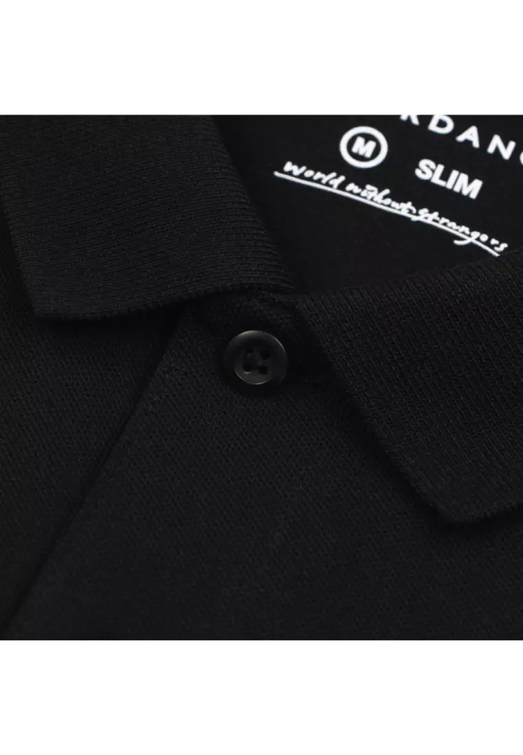 Men's Cotton Lycra Slim Short Sleeve Polo 01016245