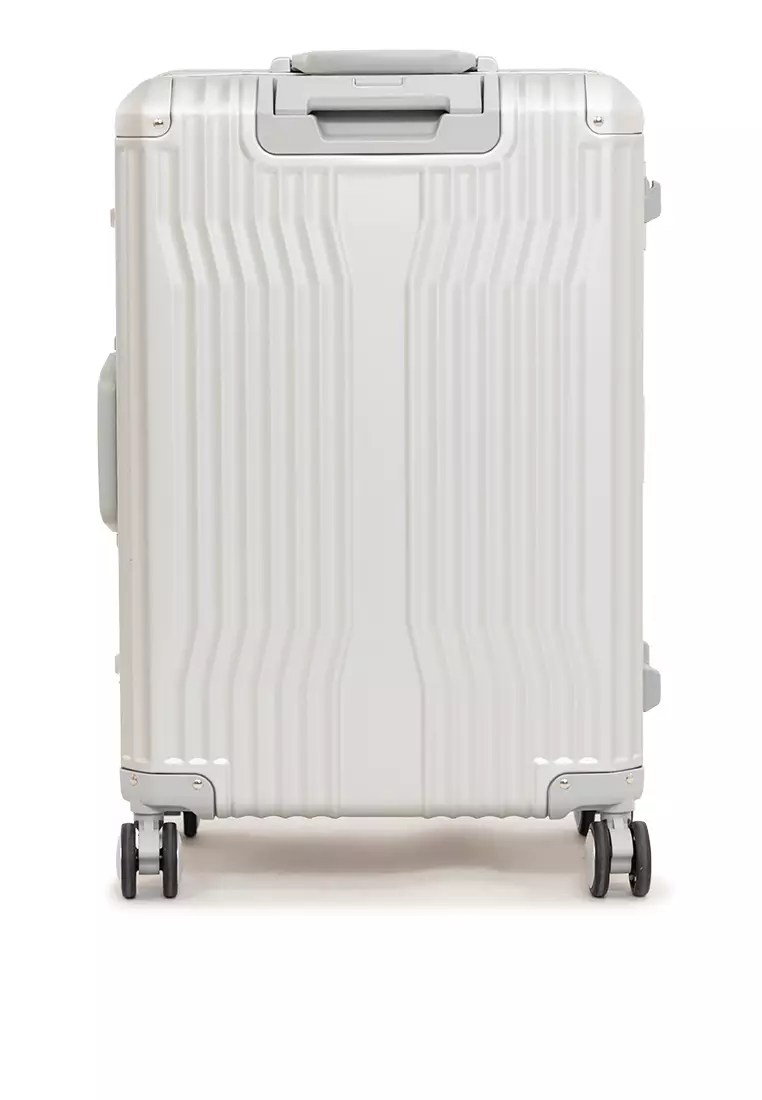 Cruiser 1512-60 Silver (Frame Type) - Medium - TSA Luggage