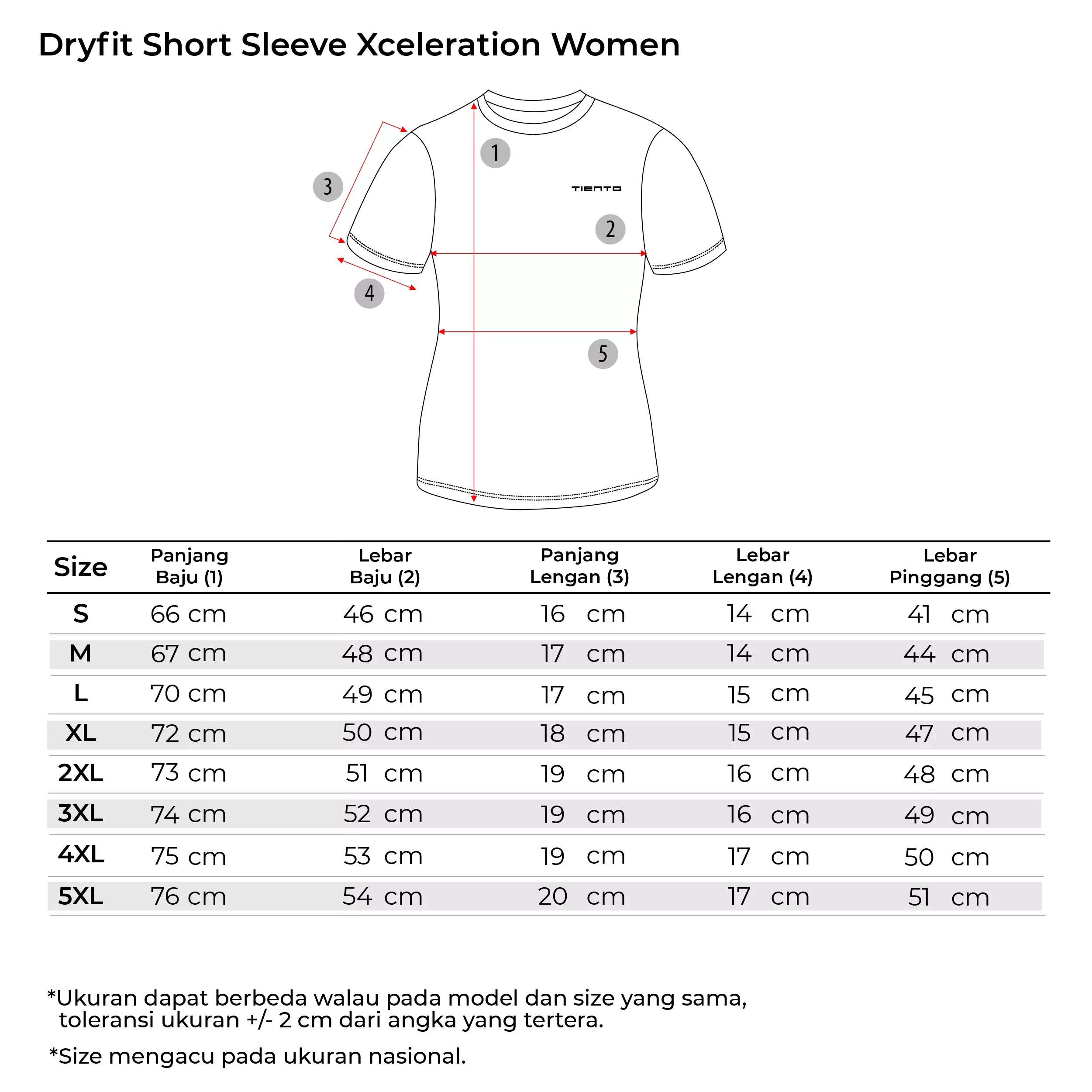 Tiento Baju Olahraga Lari Jersey Running Wanita Anti UV Xceleration