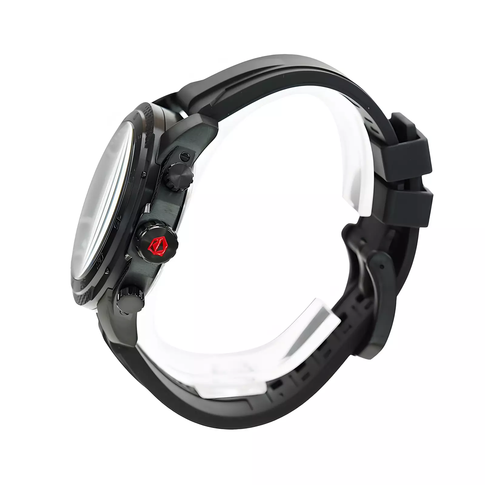 Expedition EXP - Jam Tangan Chronograph Pria - Black - Rubber Strap - 6810 MCRIPBAGR