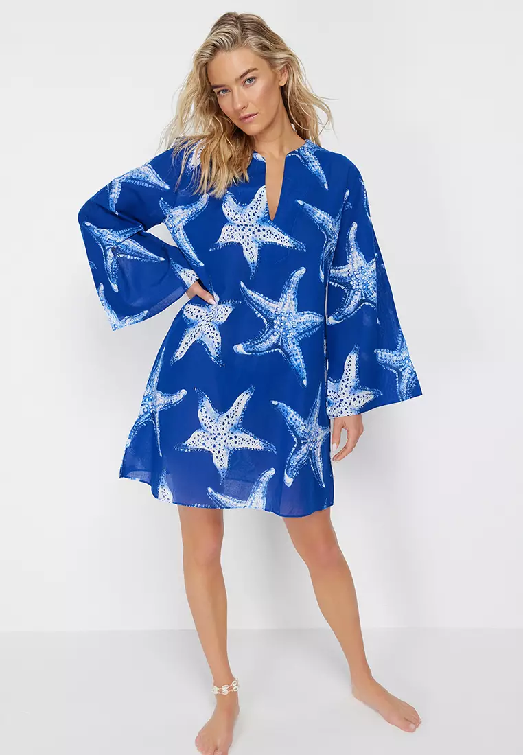 Printed Beach Cover Dress