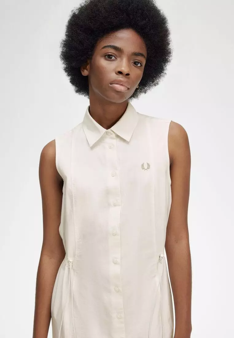 white fred perry dress