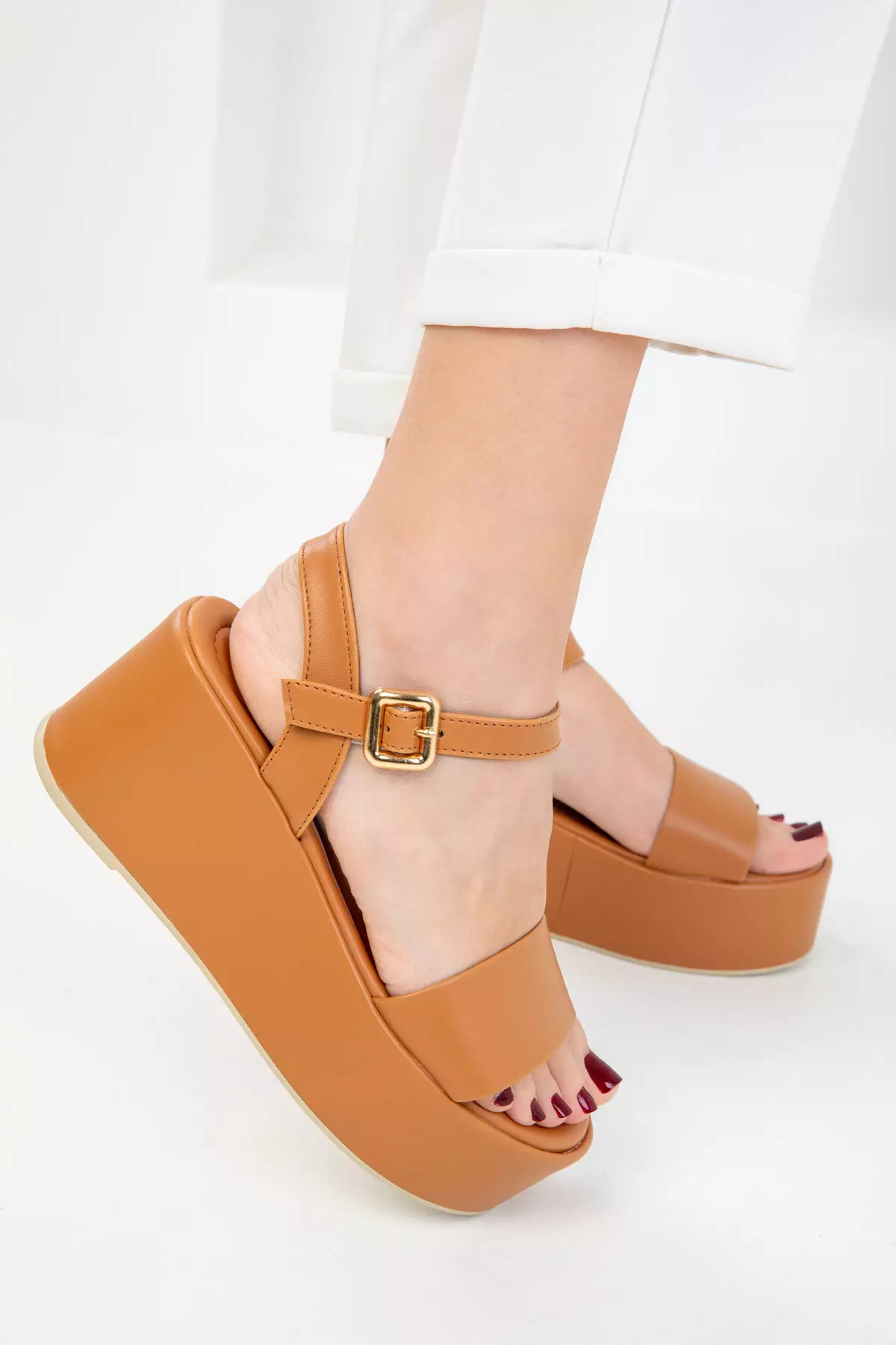 Tan Women's Sandals 20333