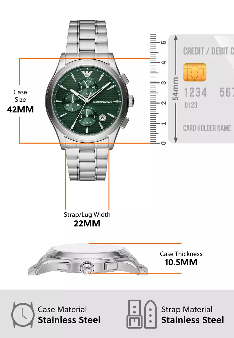Buy Emporio Armani Watch AR11529 2026 Online | ZALORA
