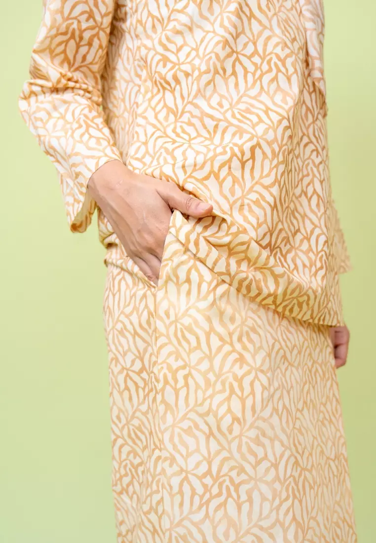 Bayu Somerset Grain Kurung - Cream