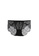 ZITIQUE black Women's Double Thin Straps Cross-back Lace Floral Pattern Lingerie Set (Bra and Underwear) - Black 7FCC4USE10C10AGS_3