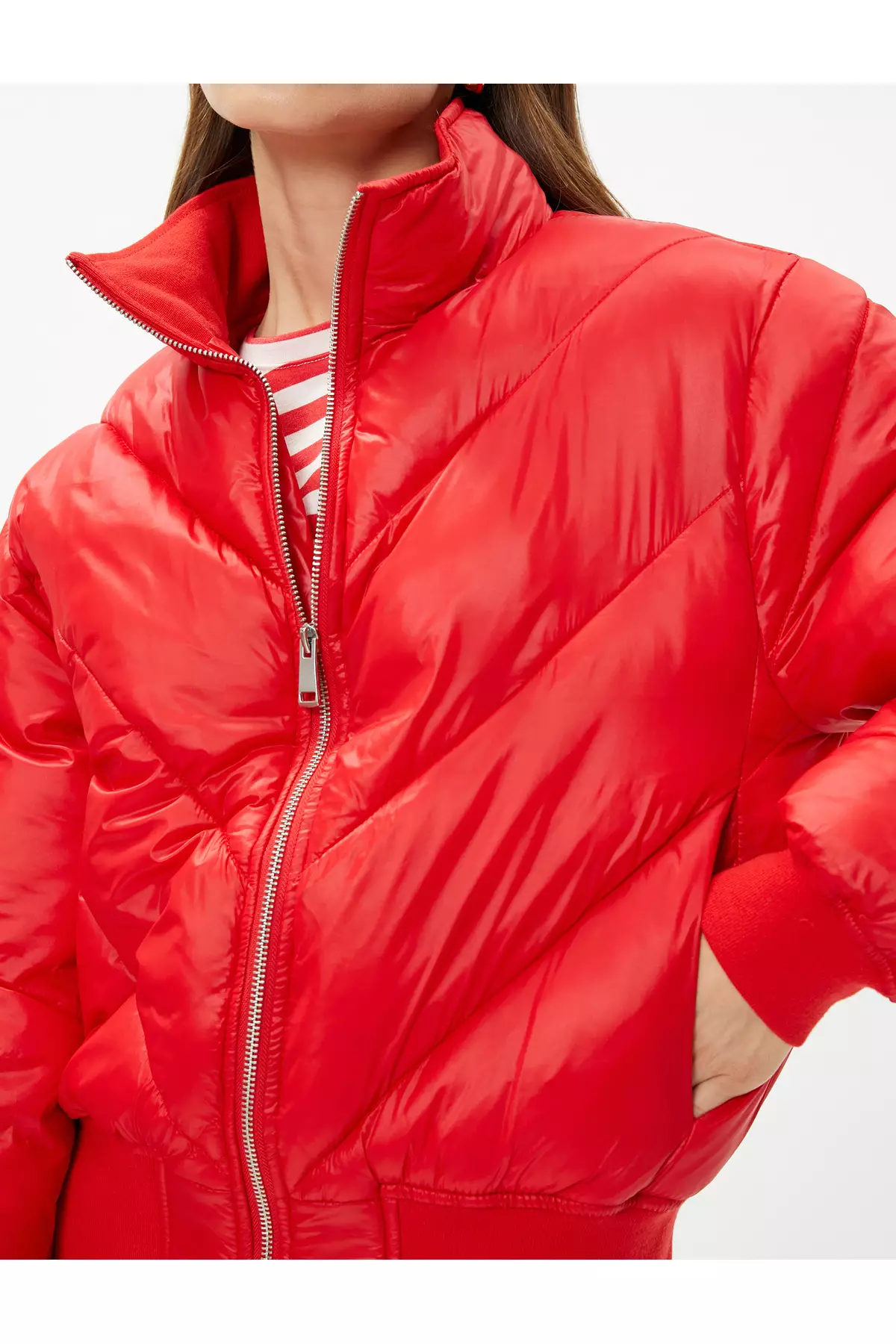 Standing Neck Puffer Jacket