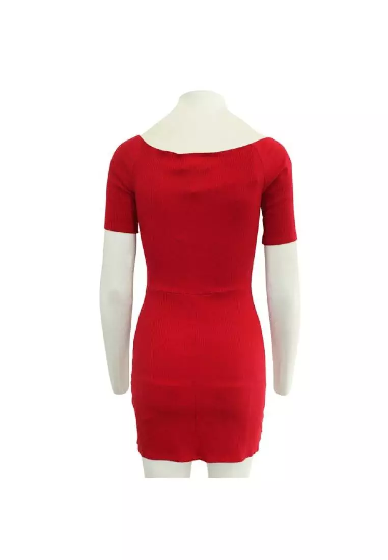 Red discount dresses mini