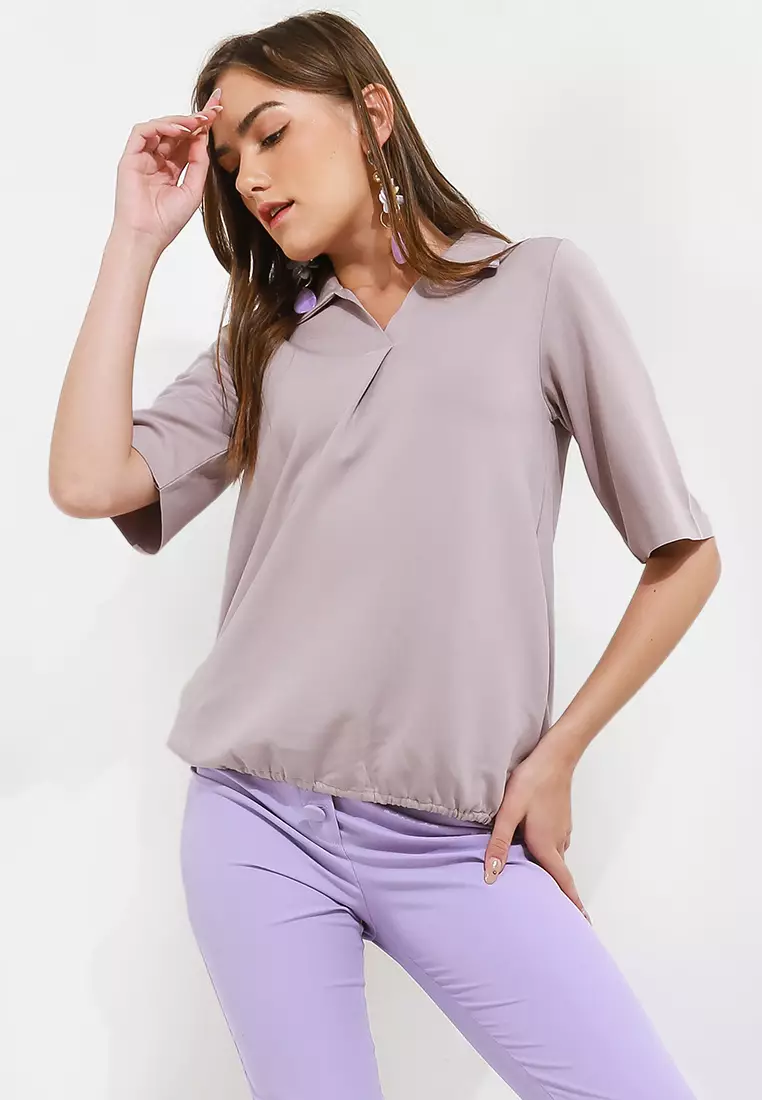 Unfinished Basic Blouse