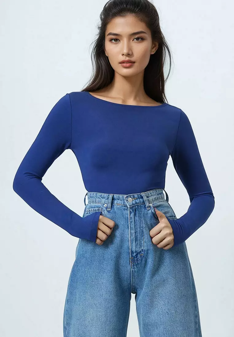Boat Neck Blouse