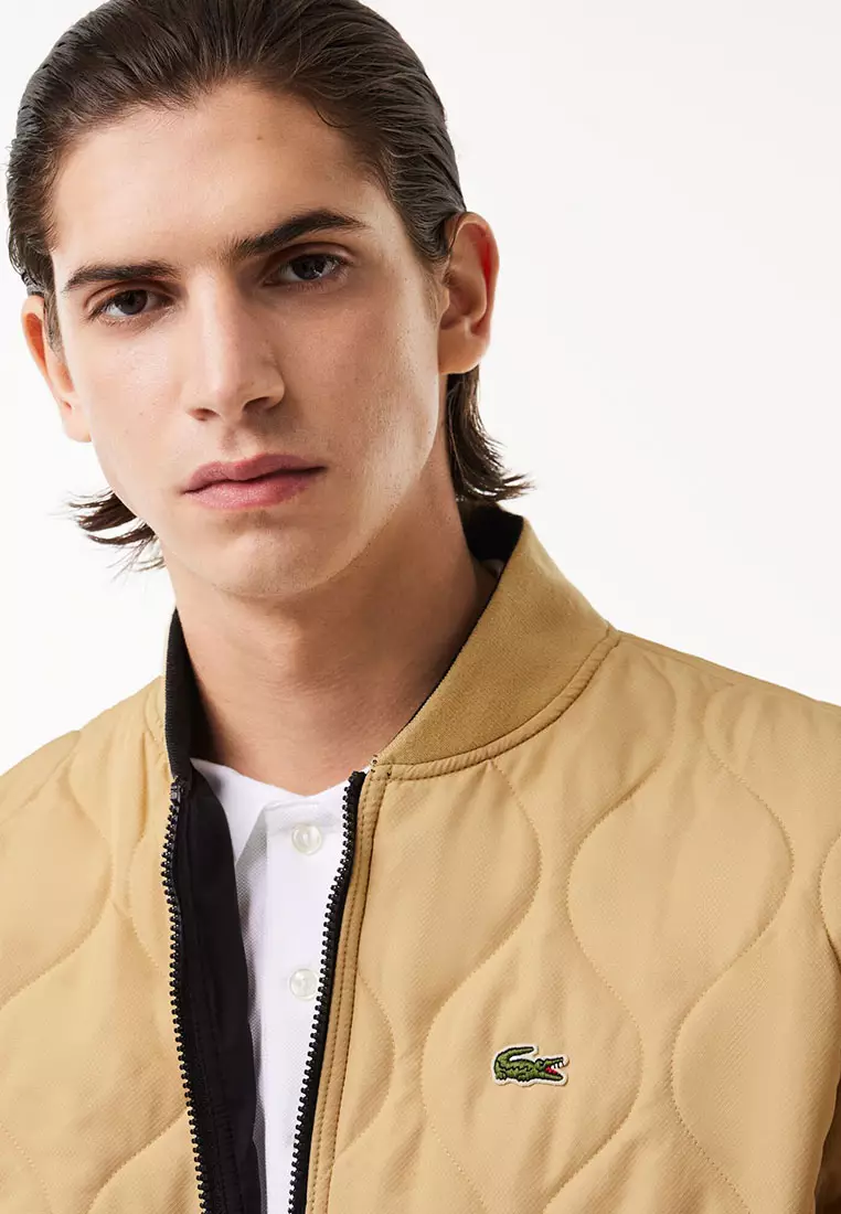 Lacoste bomber jacket sale best sale