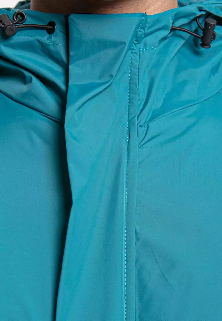 Forest Premium Windbreaker Men Jacket Reflective Jogging Running Waterproof Jacket - 30392-46KGreen