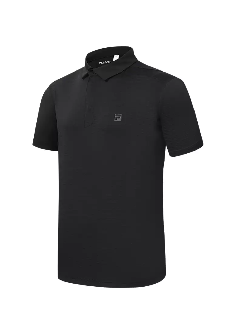 Mens black golf hotsell polo shirts