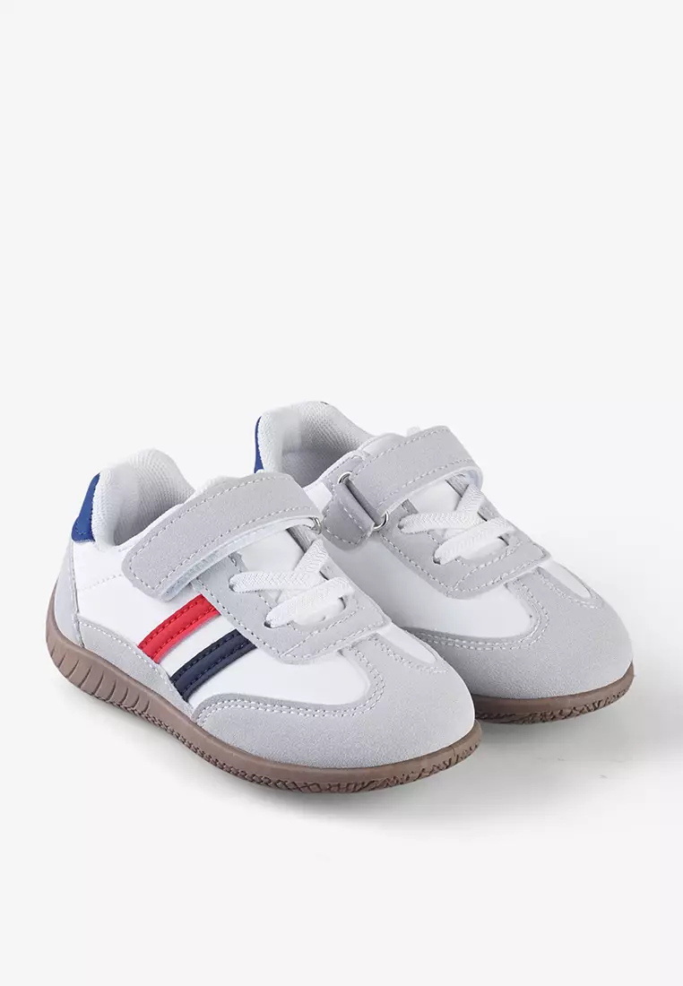 Sepatu Sneakers Putih Sekolah Anak  Size 22-26 B.Talon