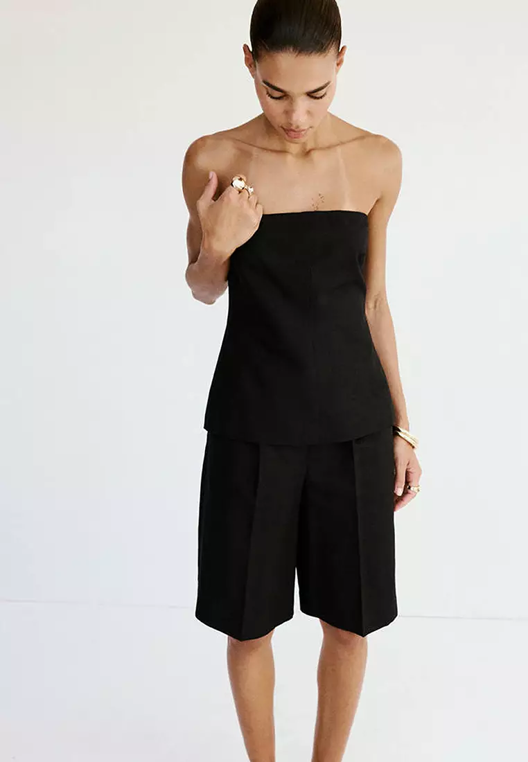 Straight Bermuda Shorts