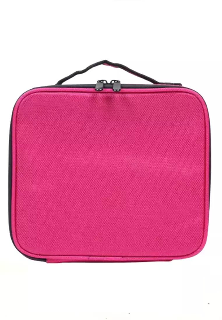 Elmar Tas Organizer Make Up Wanita Kosmetik Multifungsi Material Polyester ORIGINAL - Pink