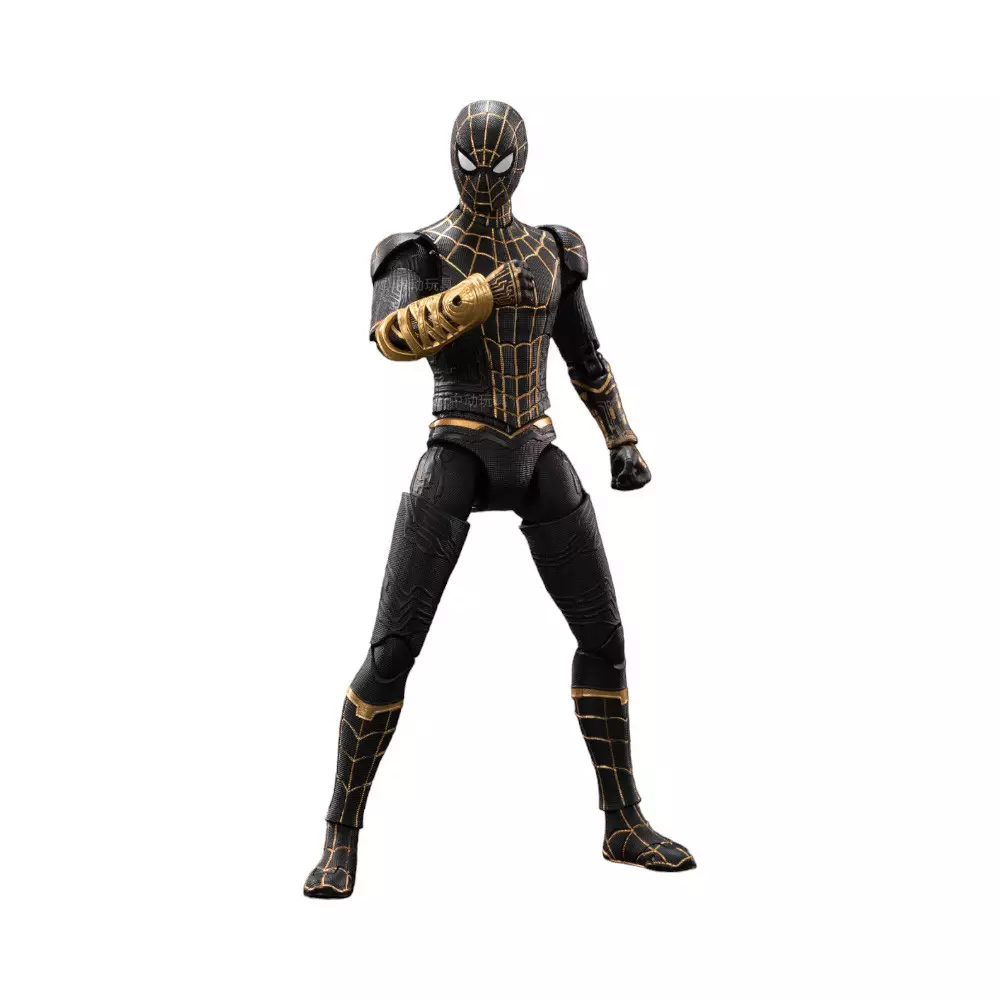 ZD 7 INCI INFINITE ACTION FIGURE X SPIDERMAN BLACK GOLD NO WAY HOME