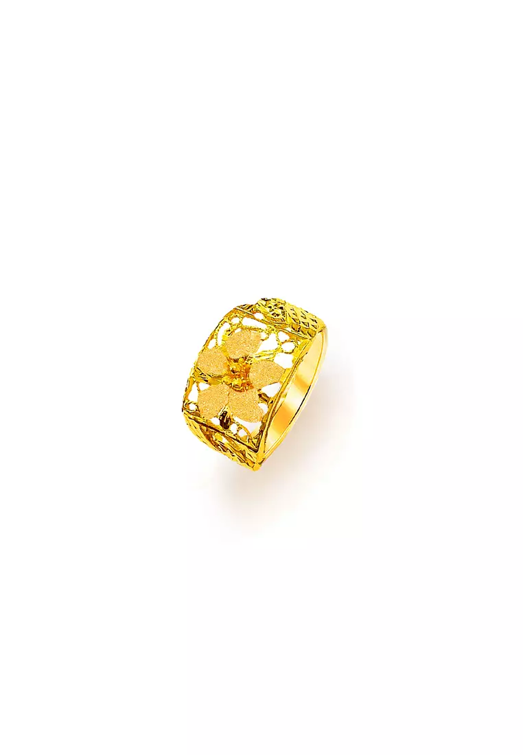 916/22K Gold Ring C7