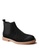 Twenty Eight Shoes black VANSA  Vintage Leather Elastic Boots  VSM-B1703067 7C91BSHCFCBFDBGS_2