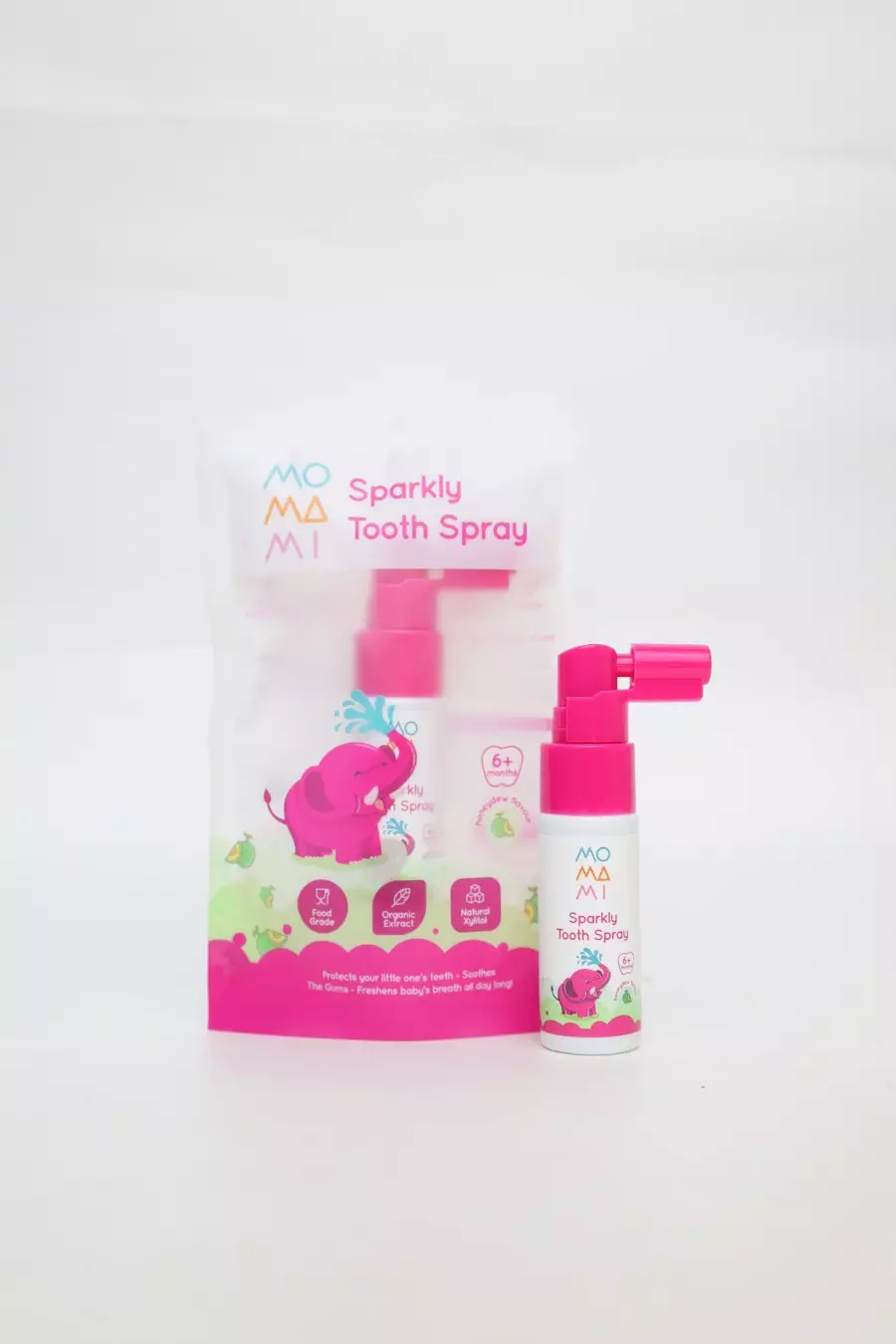 Momami Toothspray Honeydew 20Ml - Semprotan Pelindung Gigi Anak (Madu)