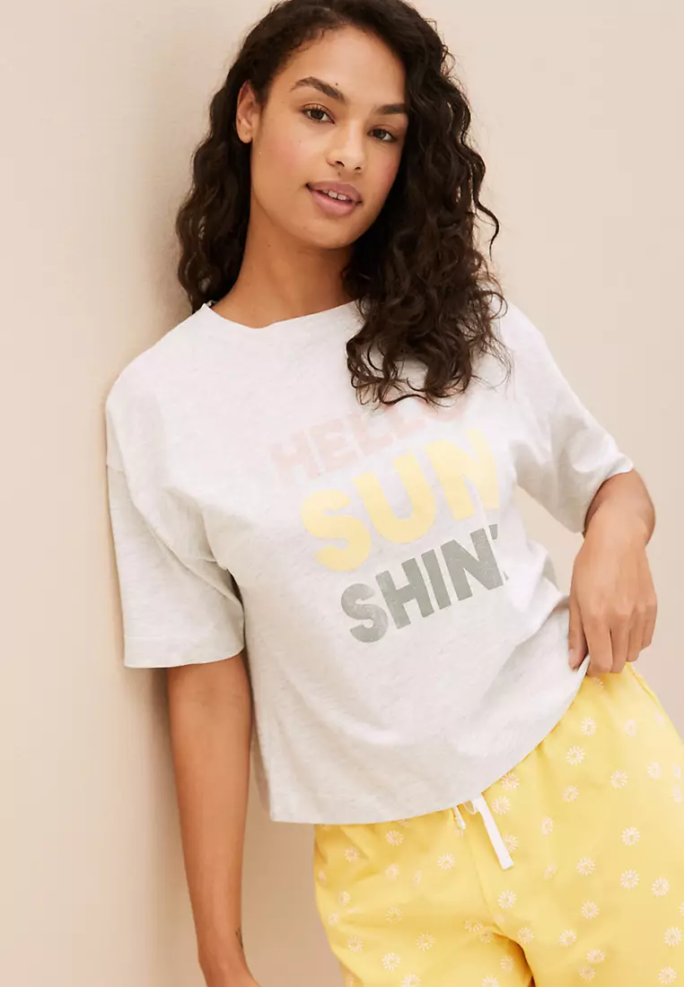 Marks and spencer pj discount shorts