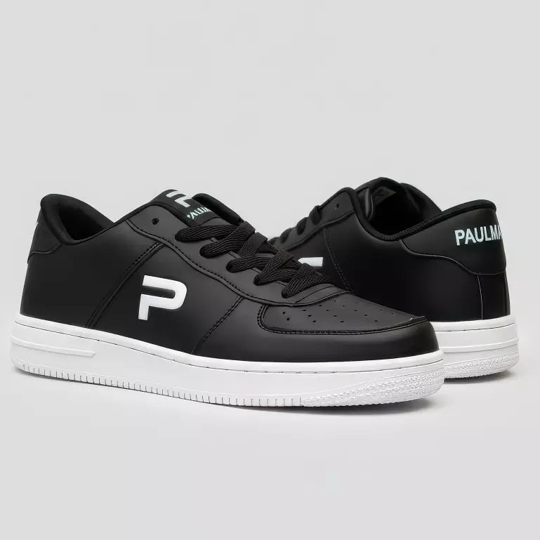 PAULMAY - Sepatu Sneakers Pria Denver - Black White