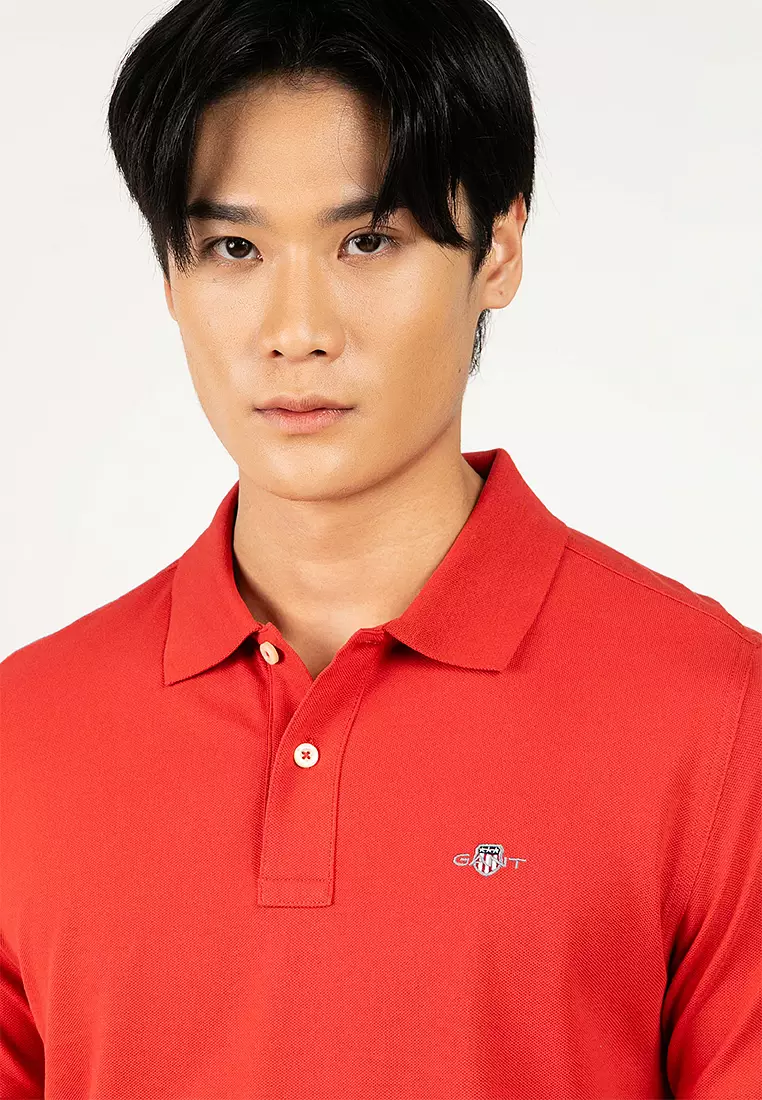 Regular Fit Shield Piqué Polo Shirt