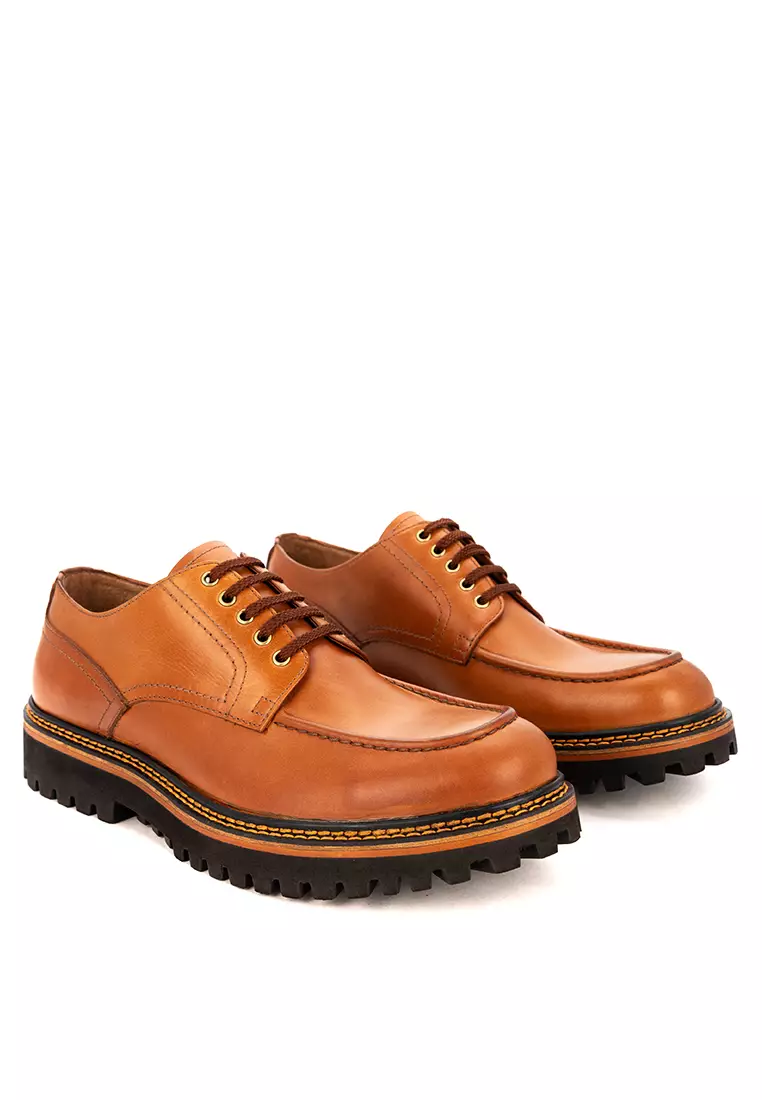 Thaddeus Brown Derby Shoes