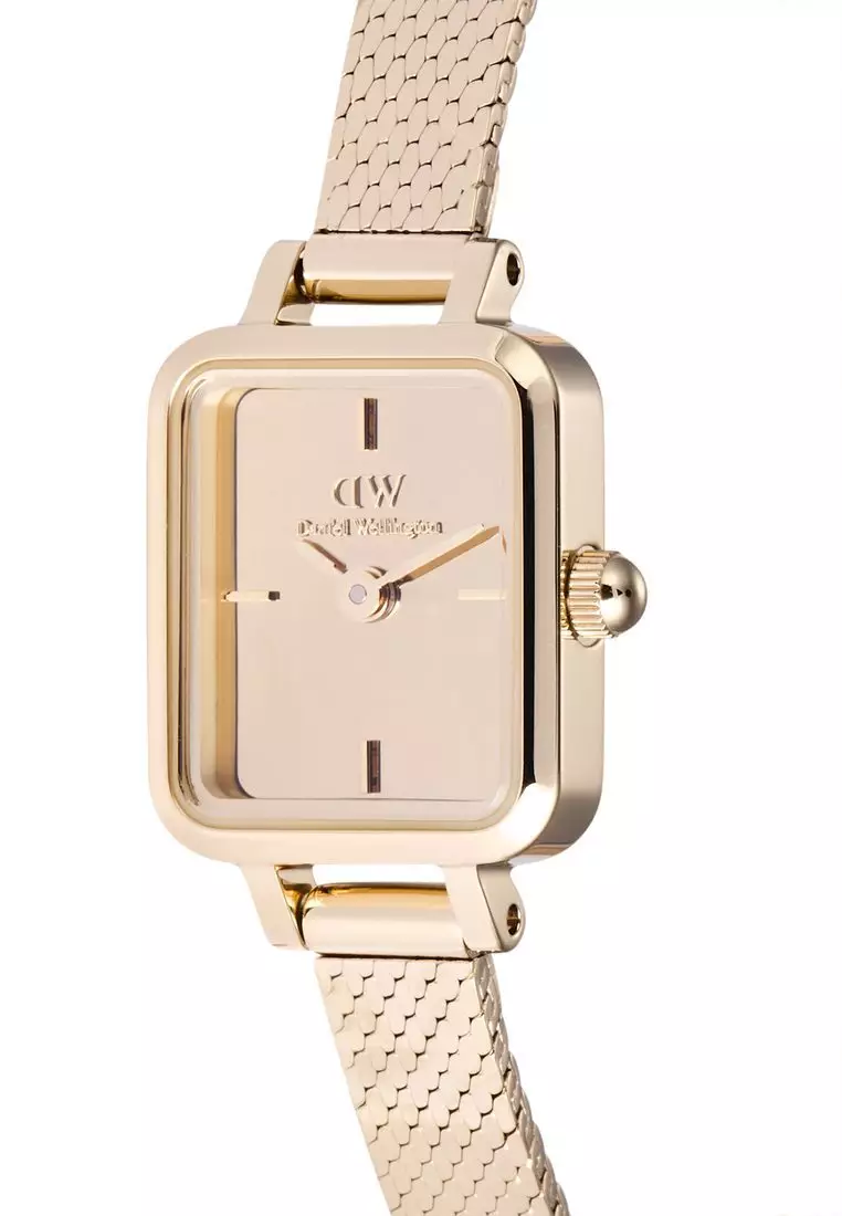 Quadro Mini Reflection Rose Gold - Women Watch stainless steel watch DW Official Authentic Original