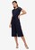 ZALORA WORK navy Lace Contrast Jumpsuit 2A27EAA741273AGS_1