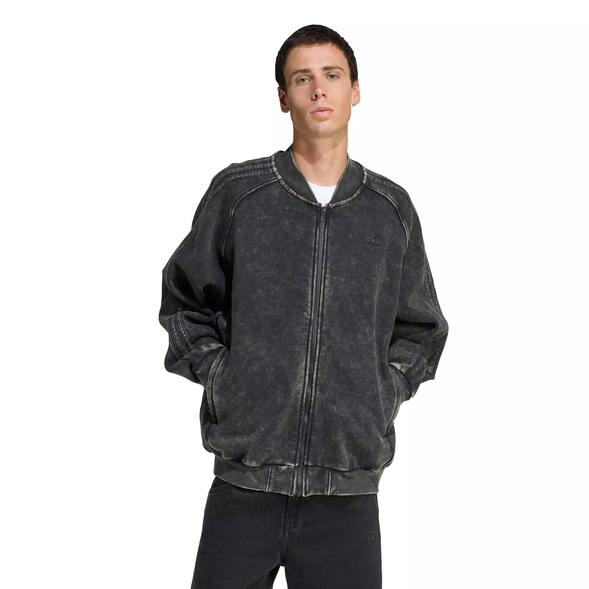 Lifestyle SST LOOSE TRACKTOP Men Black JY2799