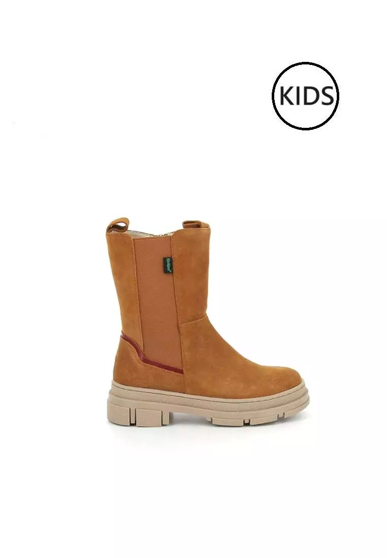 Discount on Kickers  shoes - SKU: Kick Goz Camel Red