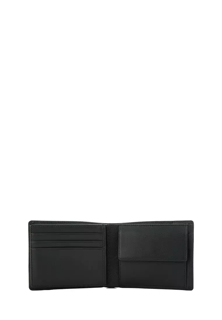 Gallion-A Centre Flap Wallet With Coin Compartment